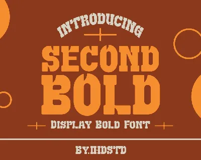 Second Bold font