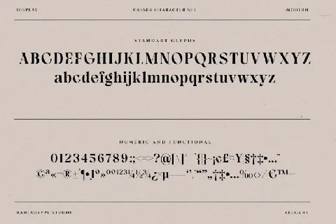 Casser font