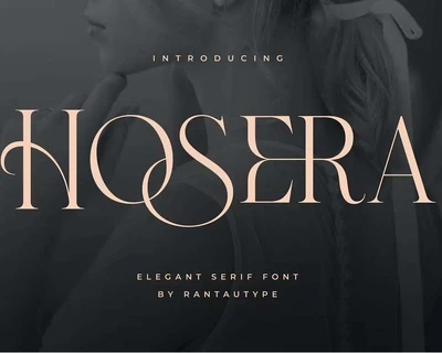 Hosera font