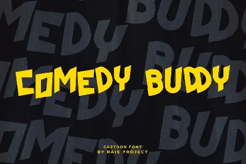 Comedy Buddy font