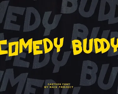 Comedy Buddy font