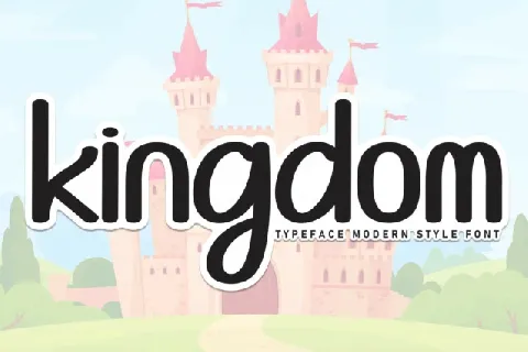 Kingdom Display font