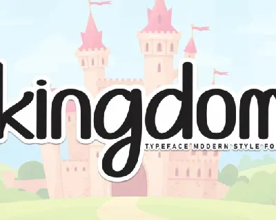 Kingdom Display font