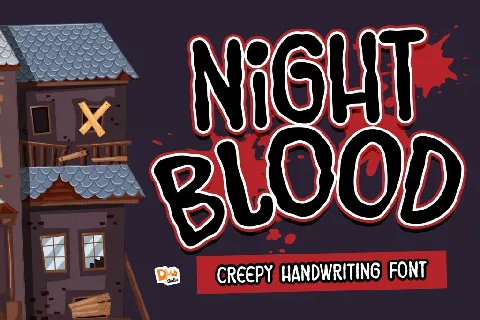Night Blood font