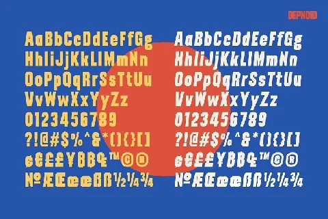 Depnoid-Font font