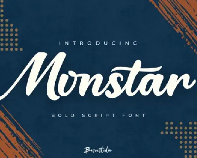 Monstar Typeface font