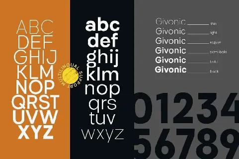 Givonic font