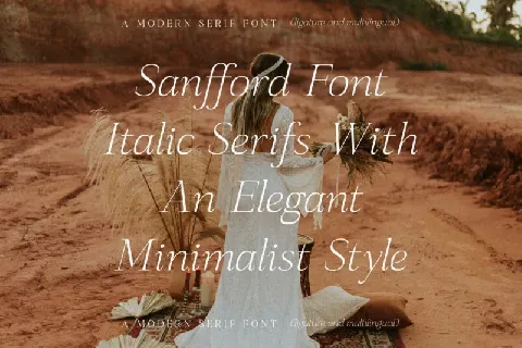 Sanfford Typeface font