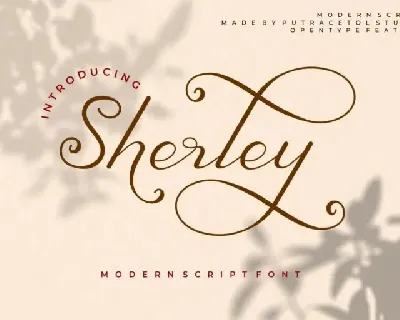 Sherley font