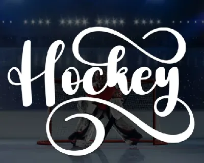 Hockey font