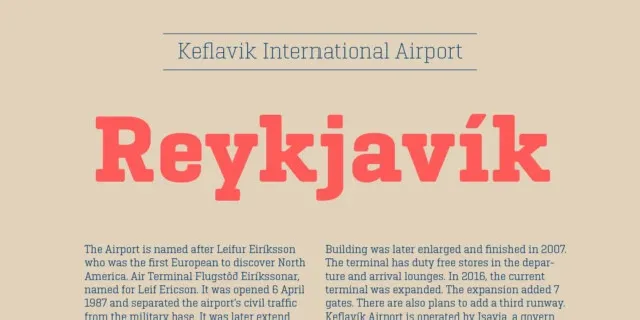 Geogrotesque Slab Family font