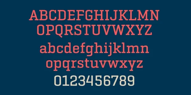 Geogrotesque Slab Family font