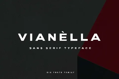 Vianella Sans Serif font