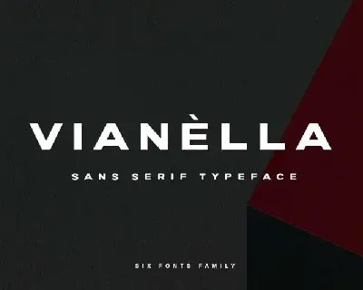 Vianella Sans Serif font