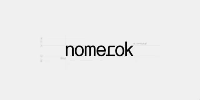 SK Nomerok font