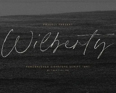Wilberty font