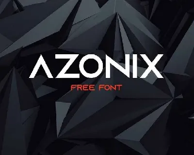 Azonix font