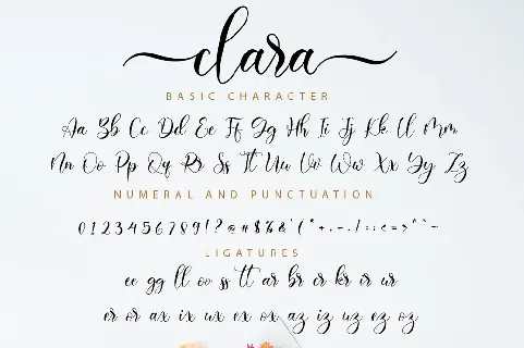 Clara font