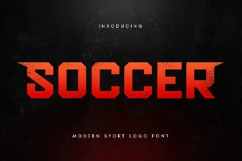 Soccer font