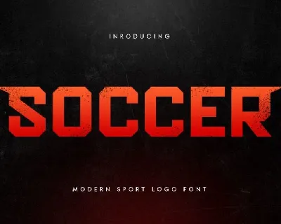 Soccer font