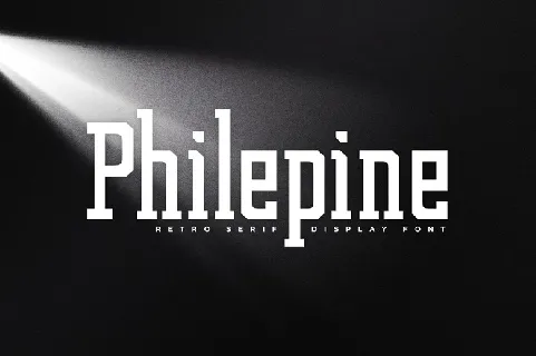 Philepine font