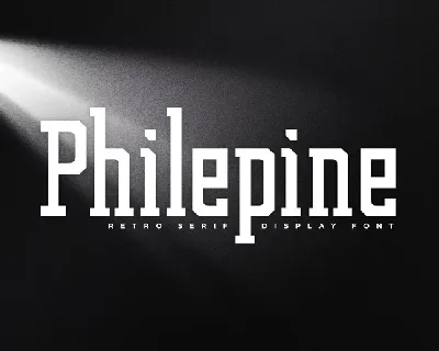 Philepine font