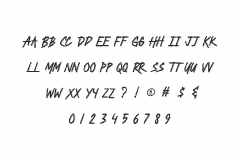 Blackhack Demo font