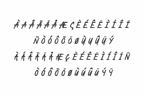 Blackhack Demo font