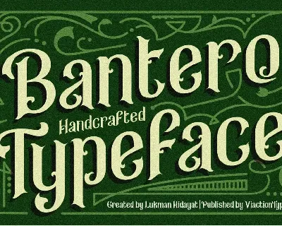 Bantero font