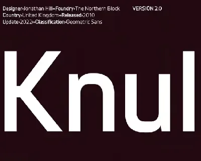 Knul Family font