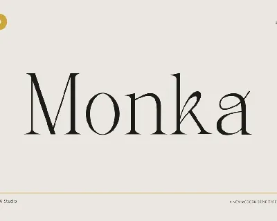 Monka font