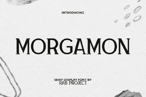 MorgamonDemo font