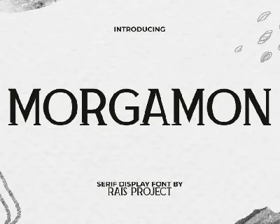 MorgamonDemo font
