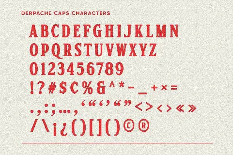 Derpache font