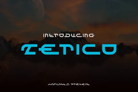 Zerico font