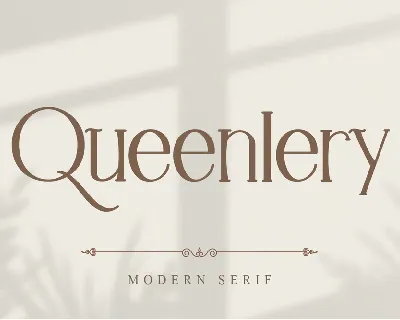 Queenlery font