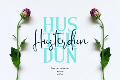 Husterdun Duo font