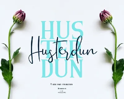 Husterdun Duo font