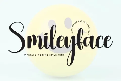 Smileyface Script Typeface font