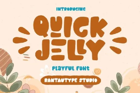 Quick Jelly font