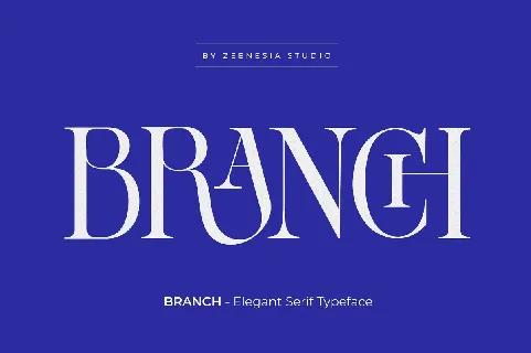 Branch font