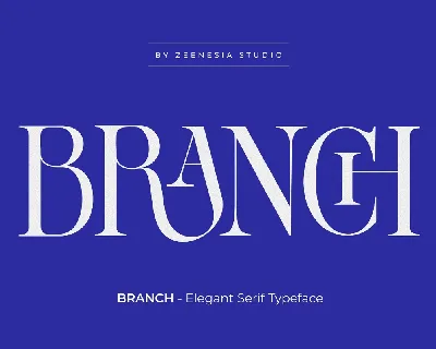 Branch font