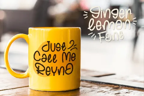 Ginger Lemon font