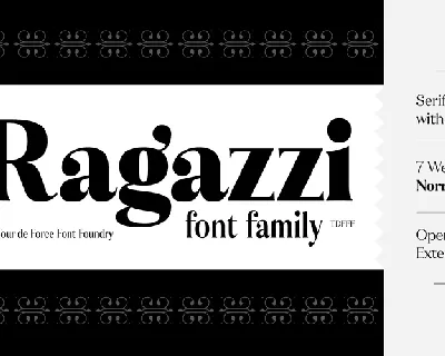 Ragazzi Family font