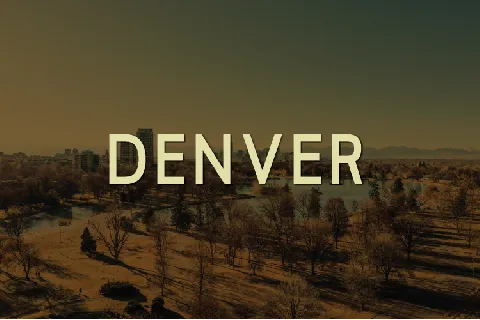 Denver font