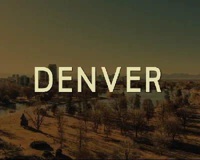 Denver font