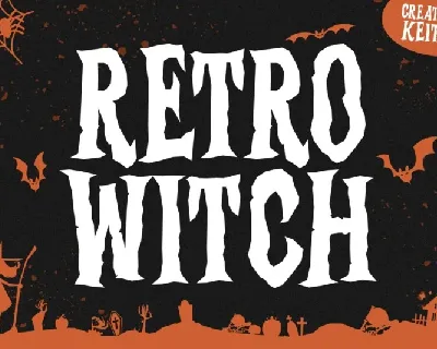 Retro Witch font