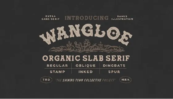 Wangloe font