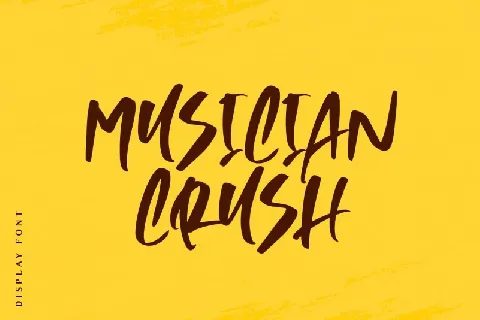 Musician Crush Script font