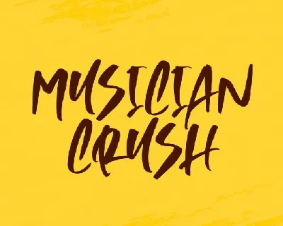 Musician Crush Script font